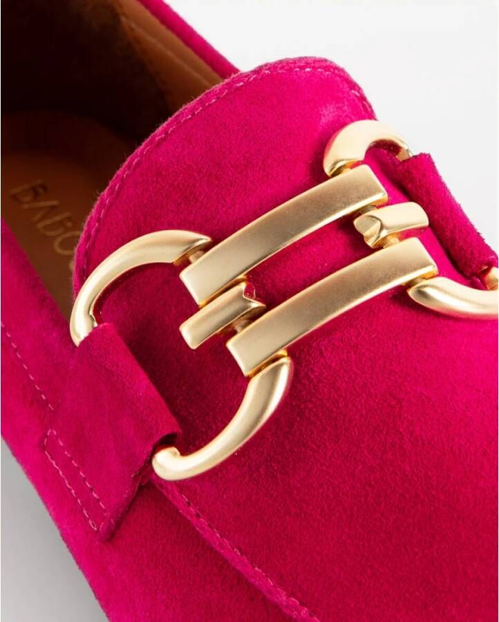 Babouche Stijlvolle Loafers Pink Dames