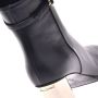 Baldinini Ankle boots in black leather Black Dames - Thumbnail 4