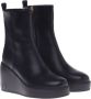 Baldinini Ankle boots in black leather Black Dames - Thumbnail 3