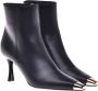 Baldinini Ankle boots in black leather Black Dames - Thumbnail 3