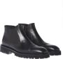 Baldinini Ankle boots in black leather Black Heren - Thumbnail 3