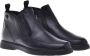 Baldinini Ankle boots in black tumbled leather Black Heren - Thumbnail 3