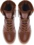 Baldinini Ankle boots in leather and sheepskin Brown Dames - Thumbnail 2