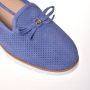 Baldinini Ballerina pump in blue nubuck Blue Dames - Thumbnail 4