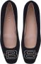 Baldinini Ballerina pumps in black suede Black Dames - Thumbnail 2