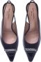 Baldinini Black and nude leather slingback Black Dames - Thumbnail 2