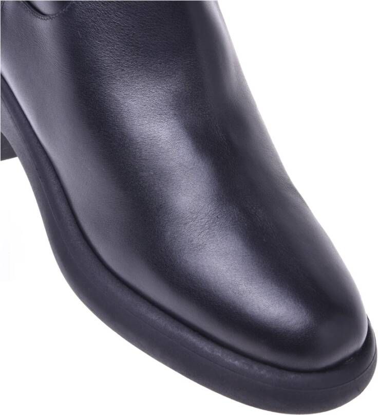 Baldinini Boots in black leather Black Dames