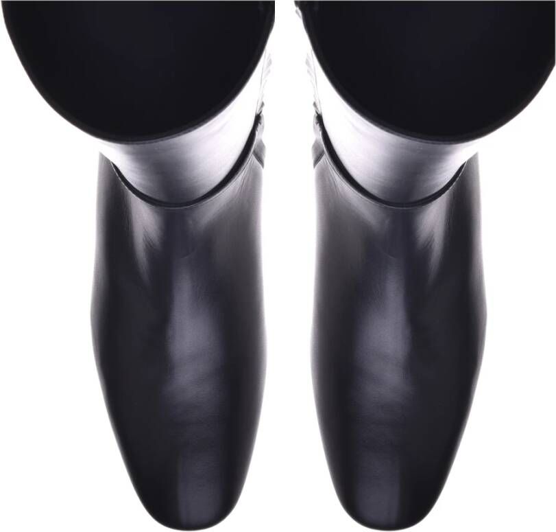 Baldinini Boots in black leather Black Dames