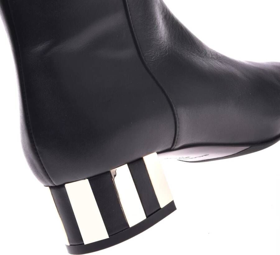 Baldinini Boots in black leather Black Dames