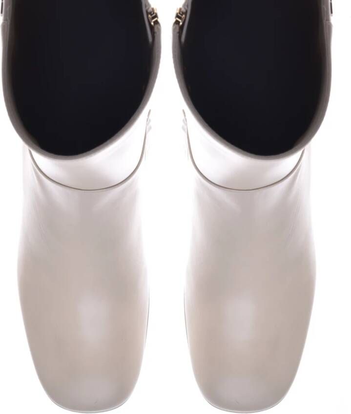 Baldinini Boots in vanilla leather Beige Dames