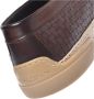 Baldinini Brown woven print loafer Brown Heren - Thumbnail 4