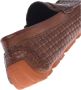 Baldinini Brown woven print loafer Brown Heren - Thumbnail 4