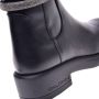 Baldinini Combat boots in black leather Black Dames - Thumbnail 4