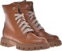 Baldinini Combat boots in leather Brown Dames - Thumbnail 3