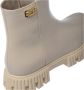 Baldinini Combat boots in vanilla leather Beige Dames - Thumbnail 4