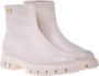 Baldinini Combat boots in vanilla leather Beige Dames - Thumbnail 3