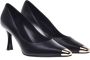 Baldinini Court shoes in black leather Black Dames - Thumbnail 3