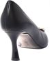 Baldinini Court shoes in black leather Black Dames - Thumbnail 4