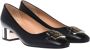 Baldinini Court shoes in black leather Black Dames - Thumbnail 3