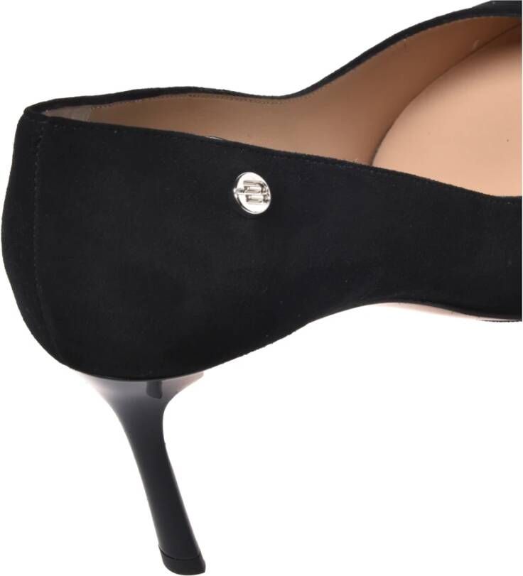 Baldinini Court shoes in black suede Black Dames