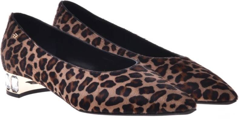 Baldinini Court shoes in leopard-print pony skin Multicolor Dames