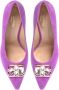 Baldinini Court shoes in purple suede Purple Dames - Thumbnail 2