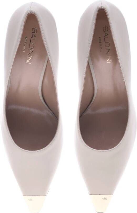 Baldinini Court shoes in vanilla leather Beige Dames