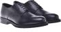 Baldinini Lace-up in black tumbled leather Black Heren - Thumbnail 3