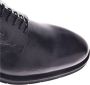 Baldinini Lace-up in black tumbled leather Black Heren - Thumbnail 4