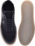 Baldinini Lace-up in dark blue perforated calfskin Blue Heren - Thumbnail 2