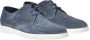 Baldinini Lace-up in indigo suede Blue Heren - Thumbnail 3