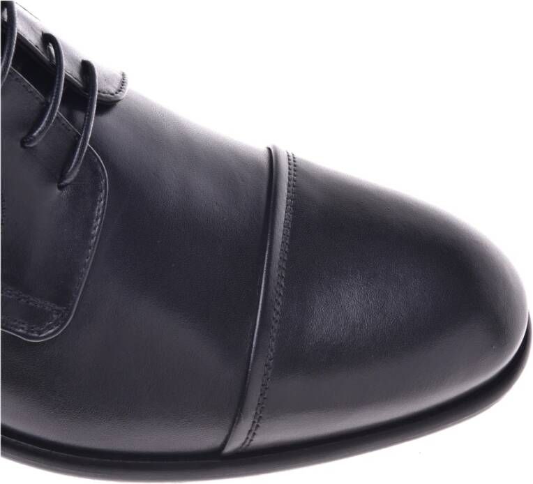 Baldinini Lace-ups in black leather Black Heren