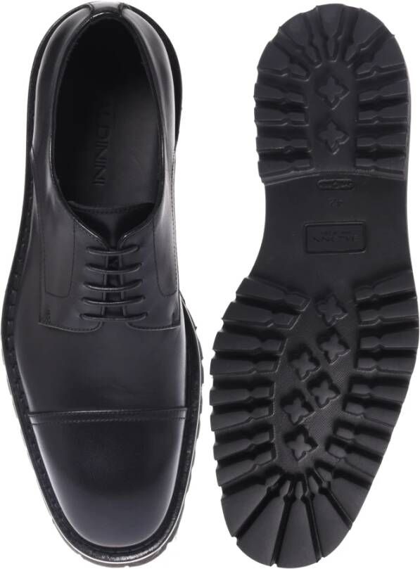 Baldinini Lace-ups in black leather Black Heren