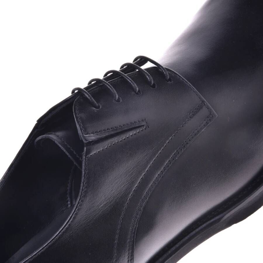 Baldinini Lace-ups in black leather Black Heren