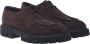 Baldinini Lace-ups in dark brown suede Brown Heren - Thumbnail 3