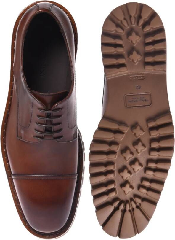 Baldinini Lace-ups in leather Brown Heren