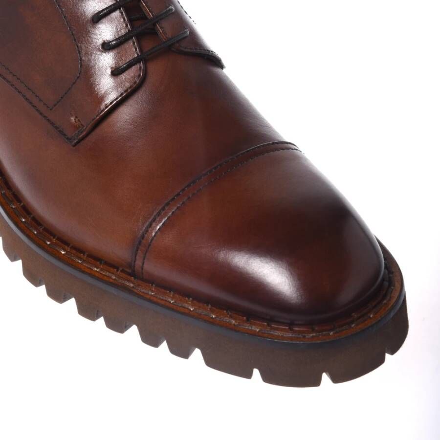 Baldinini Lace-ups in leather Brown Heren