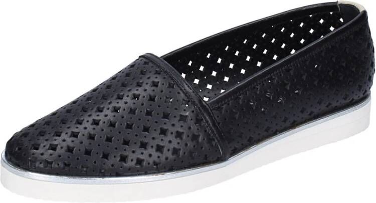 Baldinini Leren Loafers voor Vrouwen Black Dames