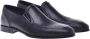 Baldinini Loafer in black perforated calfskin Black Heren - Thumbnail 3