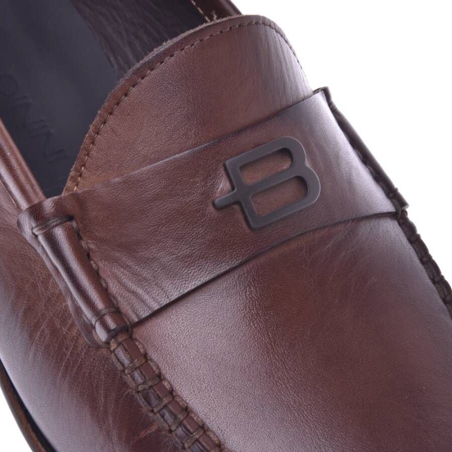 Baldinini Loafer in brown calfskin Brown Heren