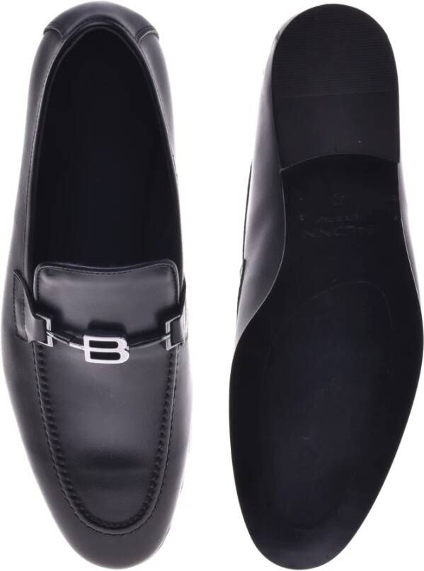 Baldinini Loafer in dark blue calfskin Blue Heren