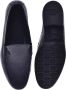 Baldinini Loafer in dark blue perforated calfskin Blue Heren - Thumbnail 2