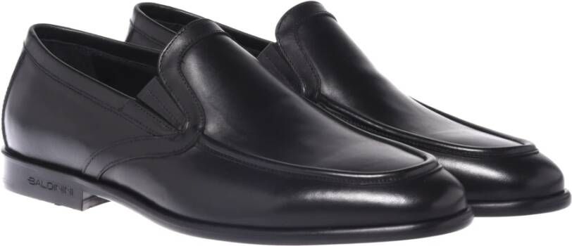 Baldinini Loafers in black leather Black Heren