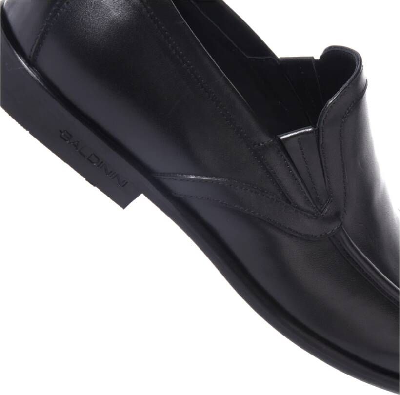 Baldinini Loafers in black leather Black Heren