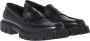 Baldinini Loafers in black leather Black Heren - Thumbnail 3