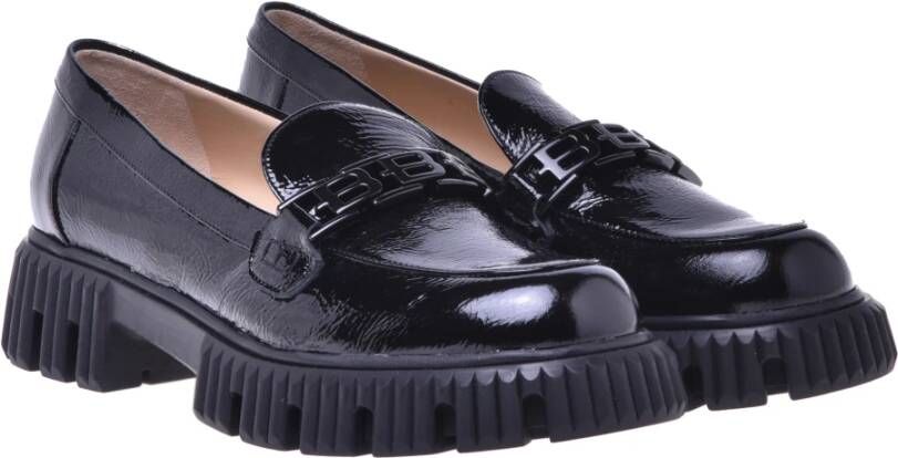 Baldinini Loafers in black naplak Black Dames