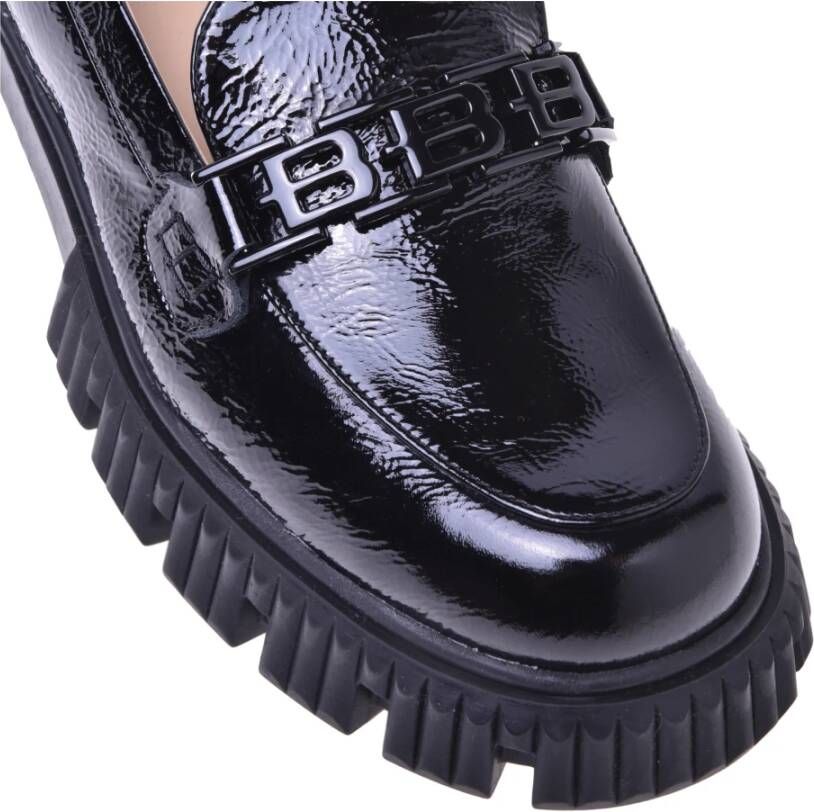 Baldinini Loafers in black naplak Black Dames