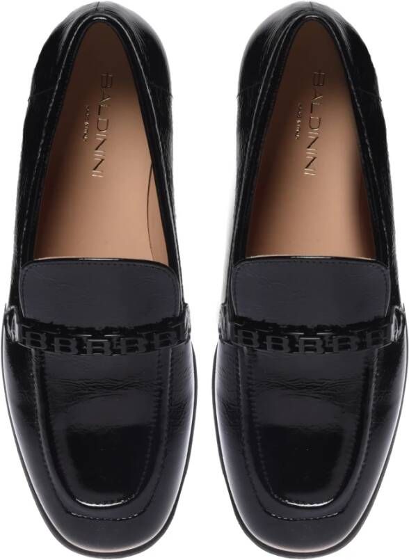 Baldinini Loafers in black naplak Black Dames