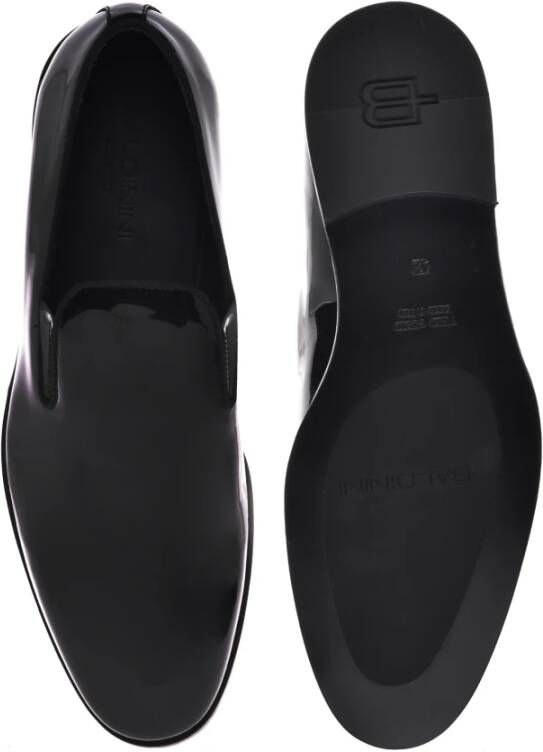 Baldinini Loafers in black patent leather Black Heren