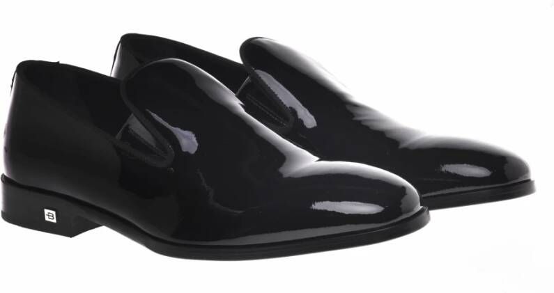 Baldinini Loafers in black patent leather Black Heren